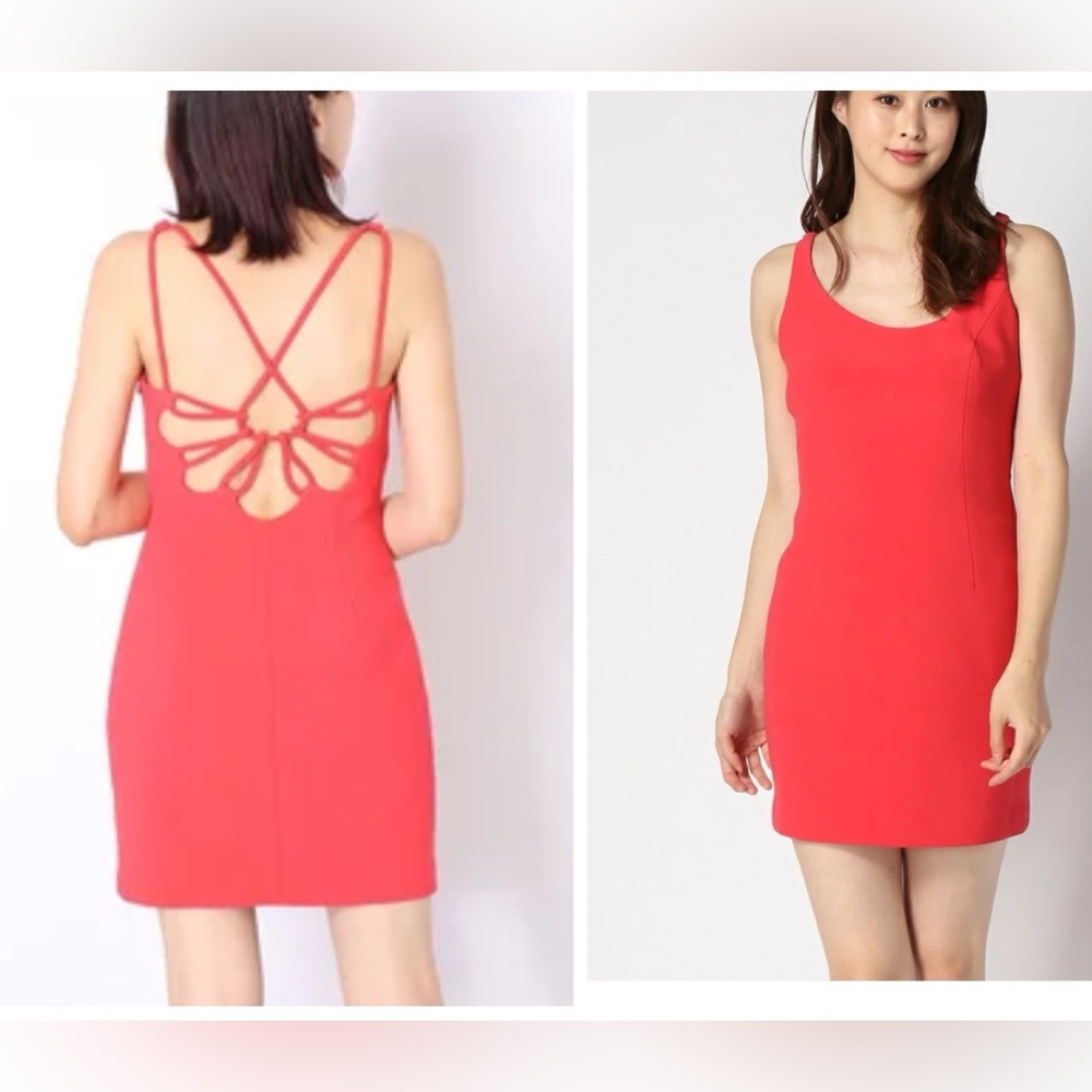 Marciano / Guess Claudia strappy back mini dress Size 8